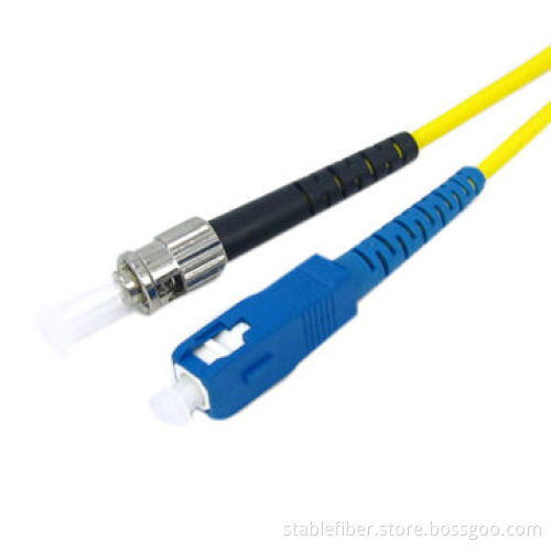 2.0mm 3m Fiber-optic Patch Cords w/ PC/APC Polishing/-40 to 85°C Storage Temperature/LSZH Wires